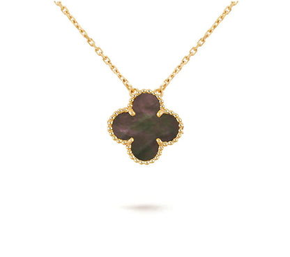 [OAK JURI]CLOVER 15MM SINGLE FLOWER NECKLACE COLLECTION