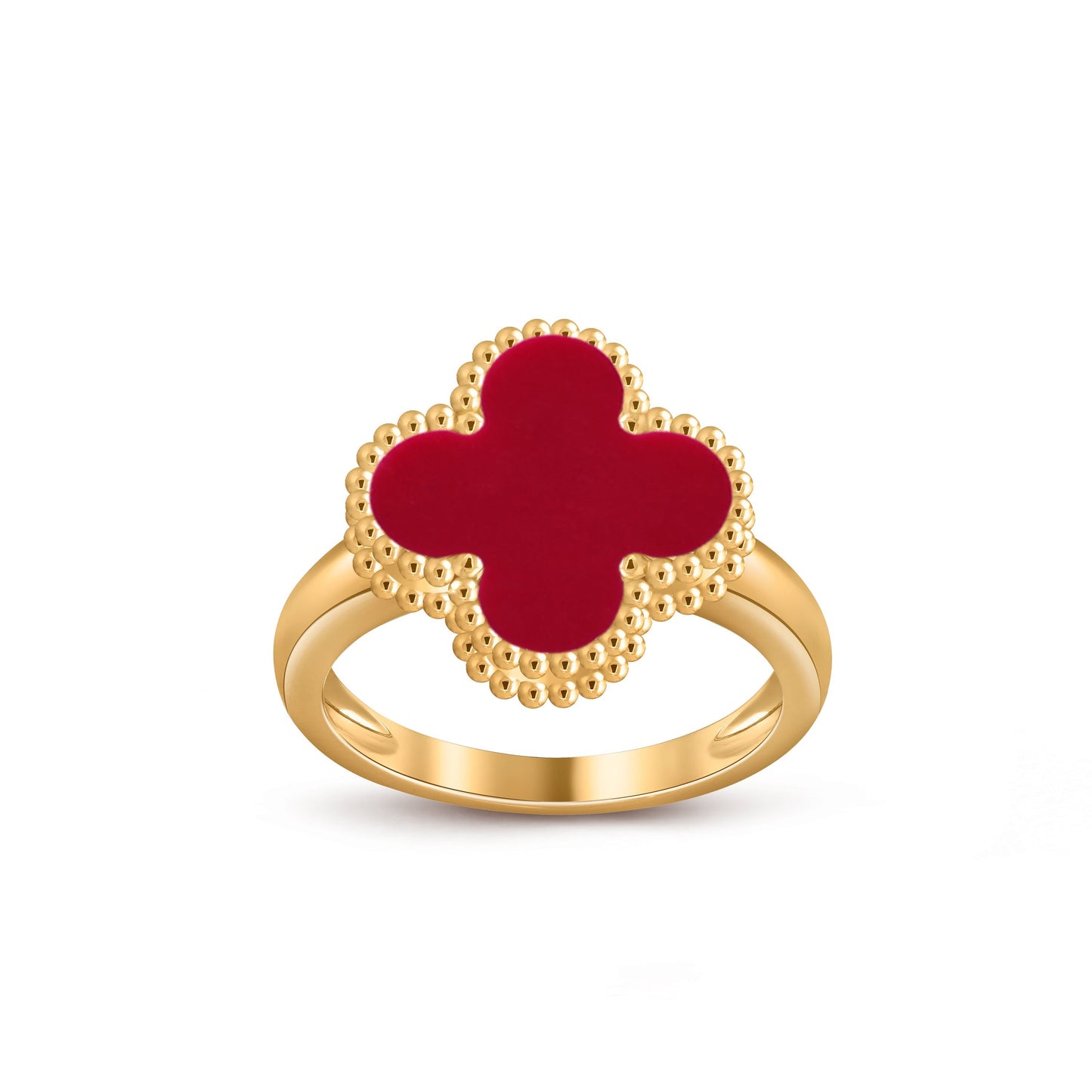 [OAK JURI]CLOVER RING GOLD COLLECTION