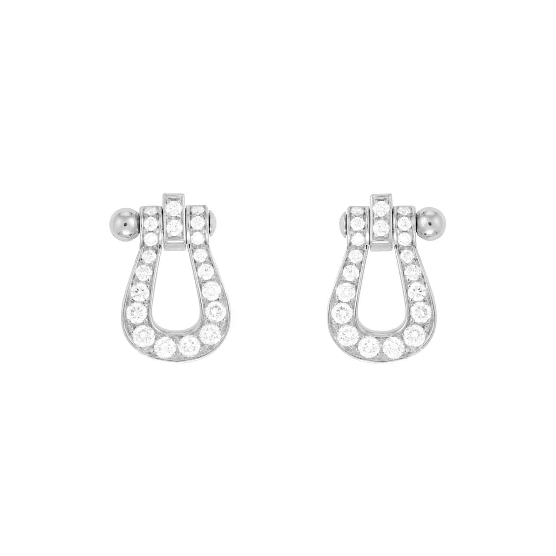 [OAK JURI]FORCE 10 FULL DIAMOND STUD EARRINGS MINI MODEL