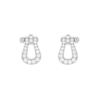 [OAK JURI]FORCE 10 FULL DIAMOND STUD EARRINGS MINI MODEL