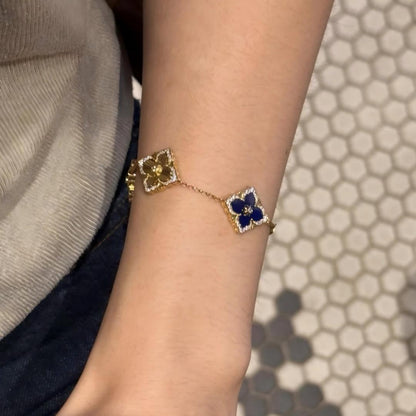 [OAK JURI]OPERA 5 MOTIFS TULLE ENAMEL BRACELET