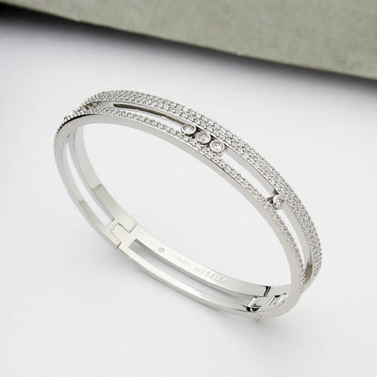 [OAK JURI]Move Romane pavé bangle