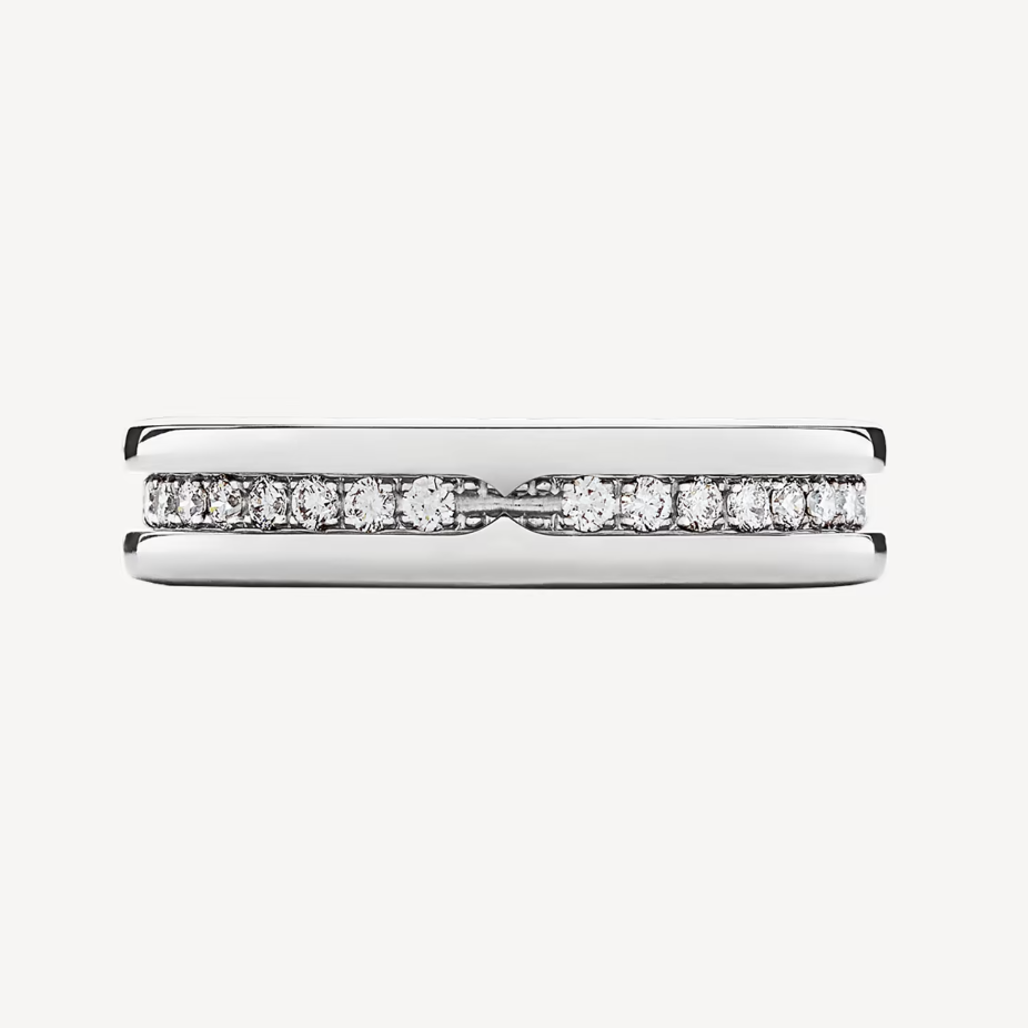 [OAK JURI]ZERO 1 ONE-BAND PAVED DIAMONDS ON THE SPIRAL RING