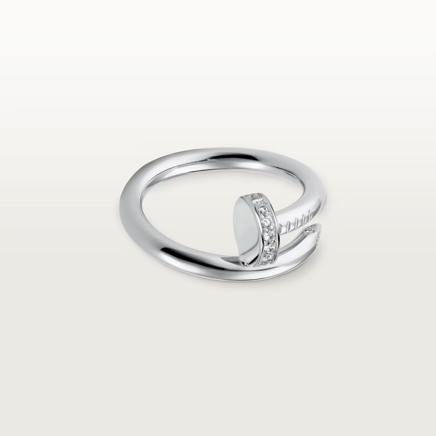 [OAK JURI]JUSTE RING 2.6MM HALF DIAMOND