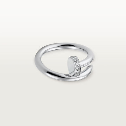 [OAK JURI]JUSTE RING 2.6MM HALF DIAMOND
