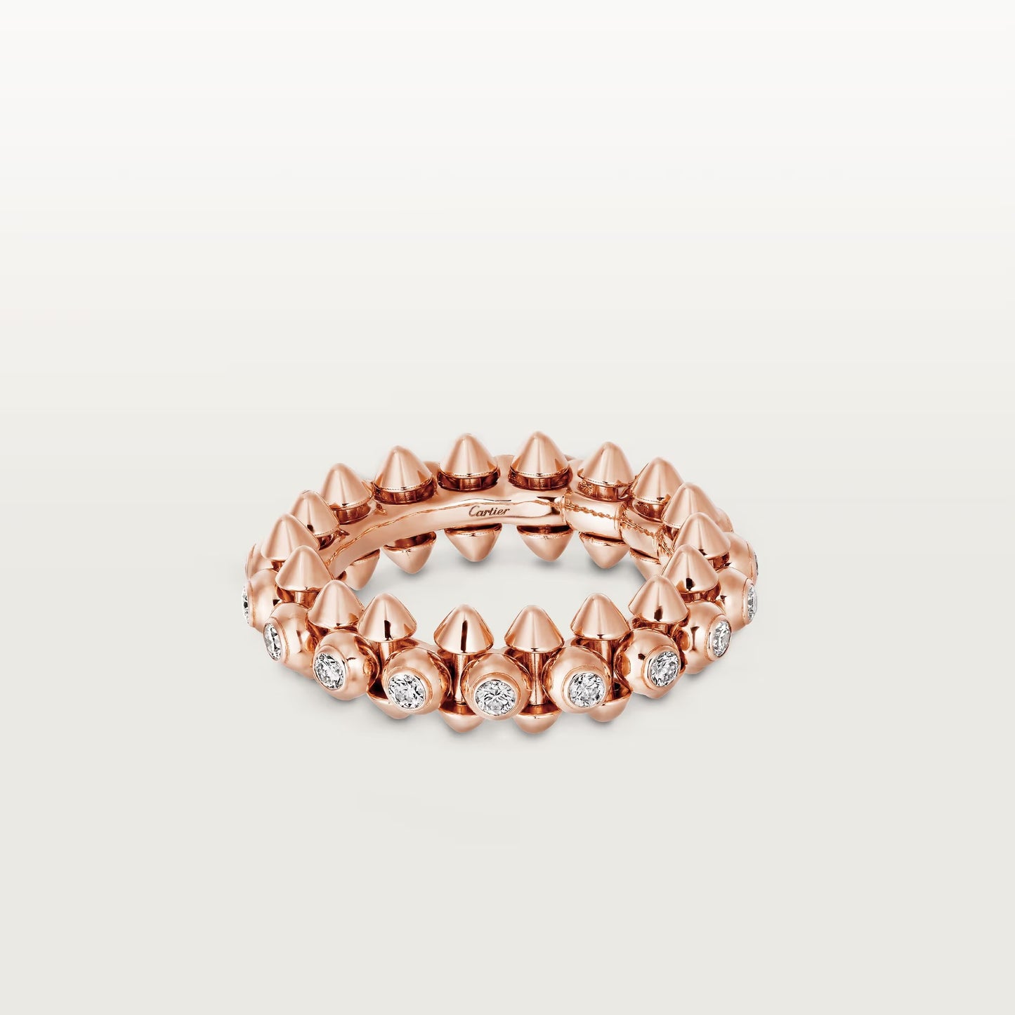[OAK JURI]CLASH 6.8MM DIAMOND MEDIUM RING