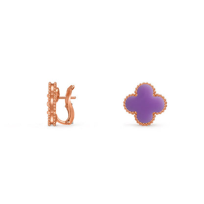 [OAK JURI]CLOVER 15MM MOP EARRINGS COLLECTION