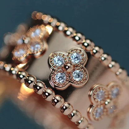 [OAK JURI]CLOVER KALEIDOSCOPE RING 10MM