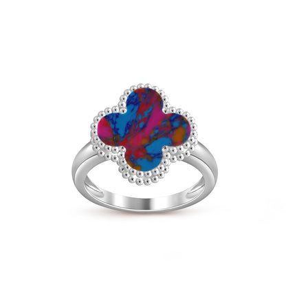 [OAK JURI]CLOVER SILVER RING COLLECTION