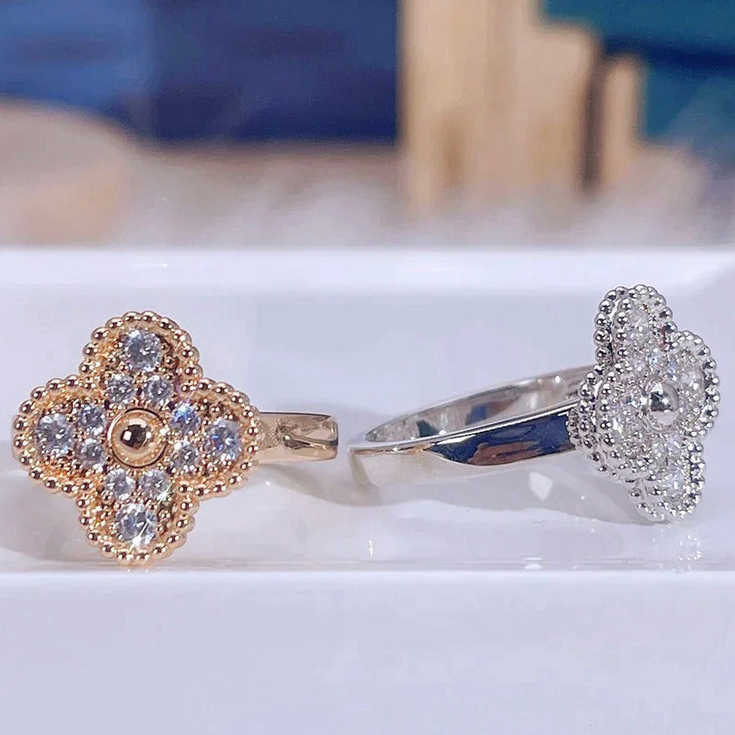 [OAK JURI]CLOVER DIAMOND RING