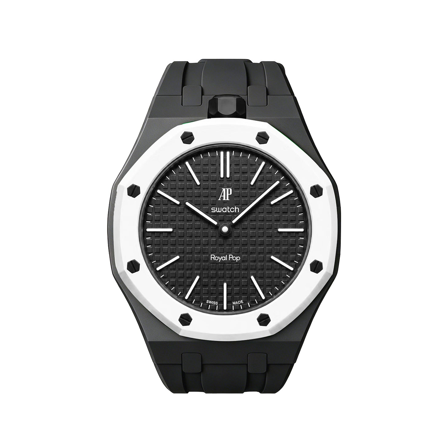 Royal Oak Pop Exclusive Ceramic Dial  Silicone Strap