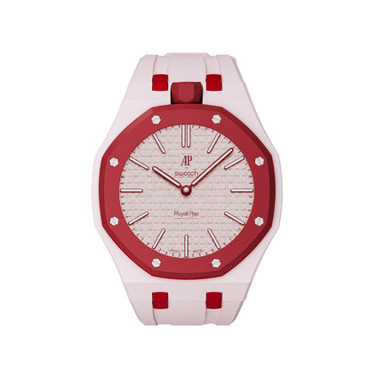 Royal Oak Pop Exclusive Ceramic Dial  Silicone Strap