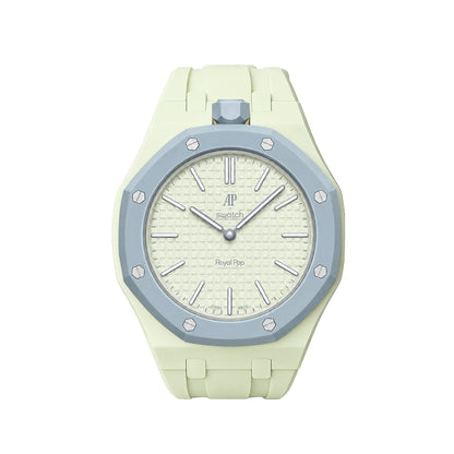 Royal Oak Pop Exclusive Ceramic Dial  Silicone Strap
