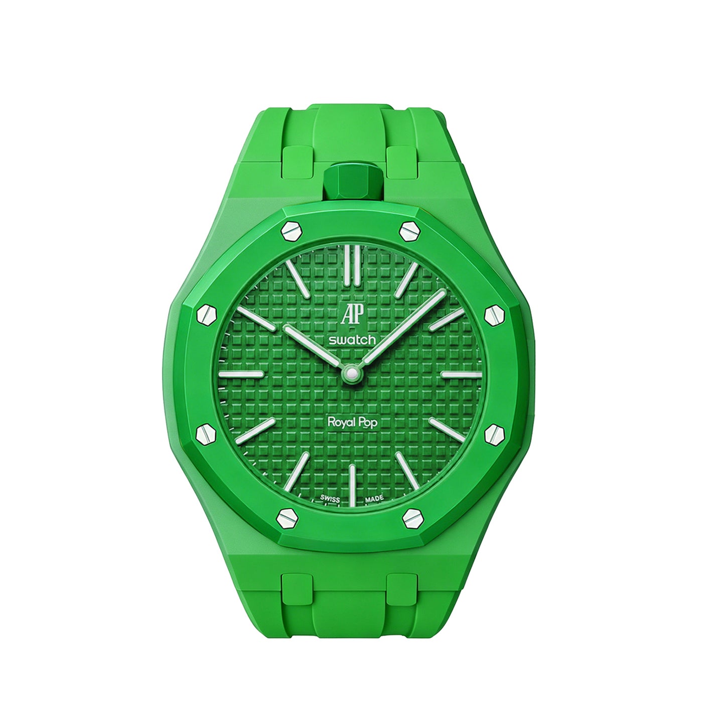 Royal Oak Pop Exclusive Ceramic Dial  Silicone Strap