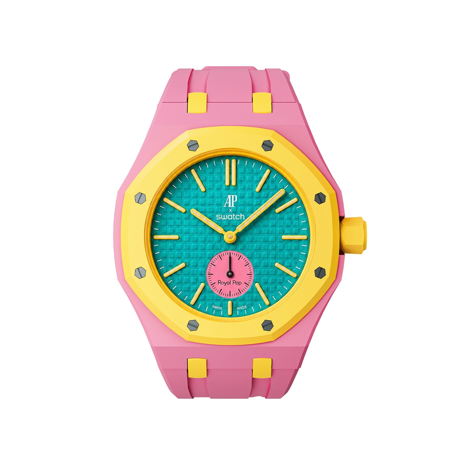 Royal Oak Pop Exclusive Ceramic Dial  Silicone Strap
