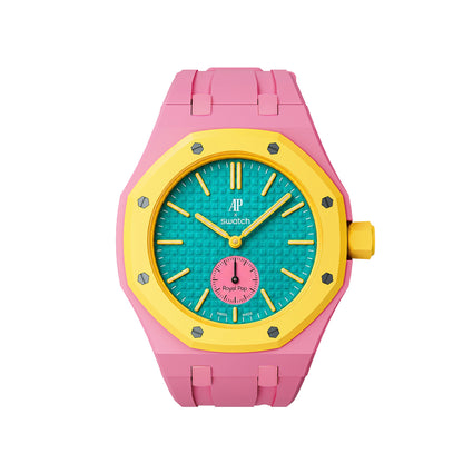 Royal Oak Pop Exclusive Ceramic Dial  Silicone Strap