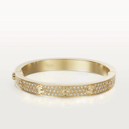 [OAK JURI]LOVE BRACELET 6.1MM DIAMOND-PAVED