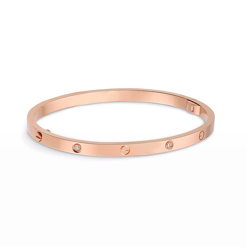 [OAK JURI]LOVE BRACELET 3.65MM 6 DIAMONDS