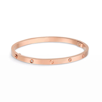 [OAK JURI]LOVE BRACELET 3.65MM 6 DIAMONDS