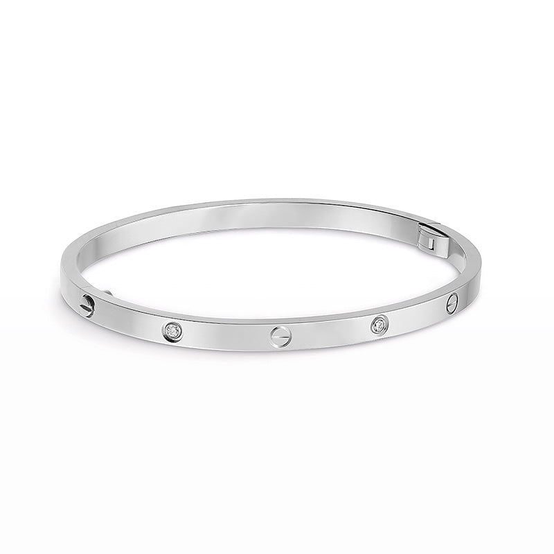 [OAK JURI]LOVE BRACELET 3.65MM 6 DIAMONDS