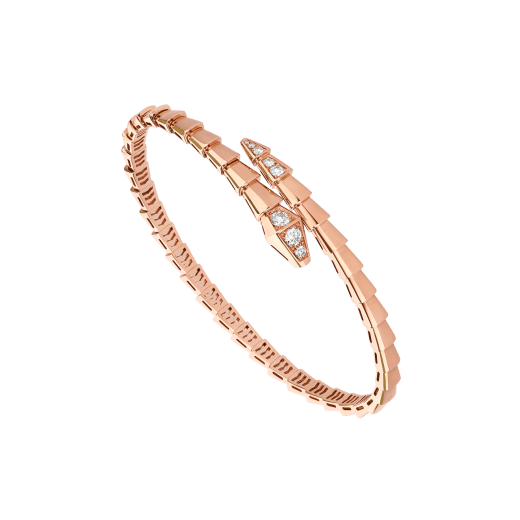 [OAK JURI]SERPENTI BRACELET DIAMONDS PINK GOLD