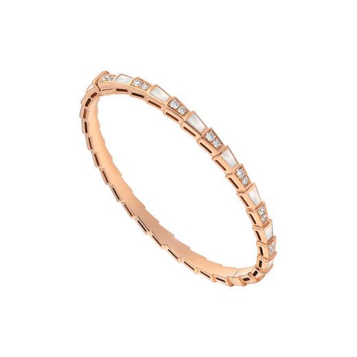 [OAK JURI]SERPENTI BRACELET PINK GOLD MOP DIAMOND