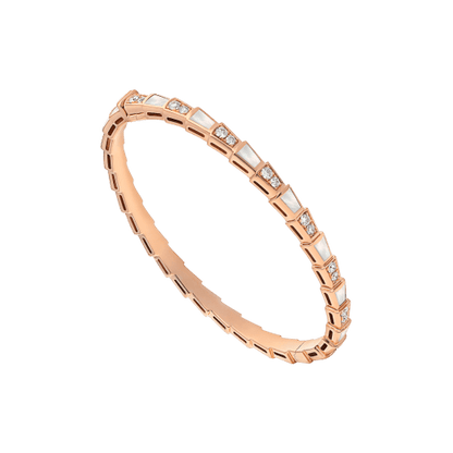 [OAK JURI]SERPENTI BRACELET PINK GOLD MOP DIAMOND