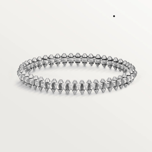 [OAK JURI]CLASH SILVER BRACELET