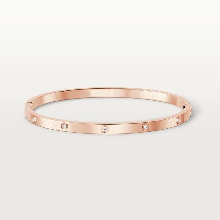 [OAK JURI]LOVE BRACELET 3.65MM 10 DIAMONDS