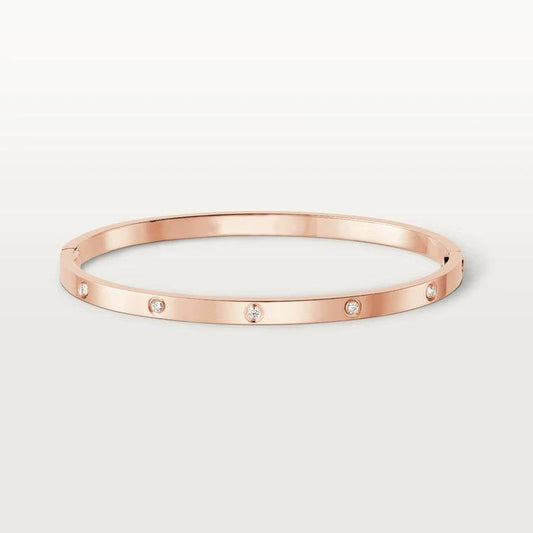 [OAK JURI]LOVE BRACELET 3.65MM 10 DIAMONDS