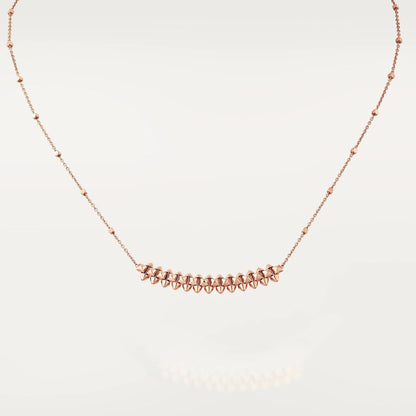 [OAK JURI]CLASH PINK GOLD NECKLACE