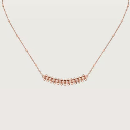 [OAK JURI]CLASH  SMALL FULL DIAMOND NECKLACE