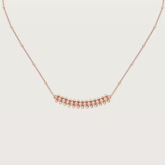 [OAK JURI]CLASH  SMALL FULL DIAMOND NECKLACE