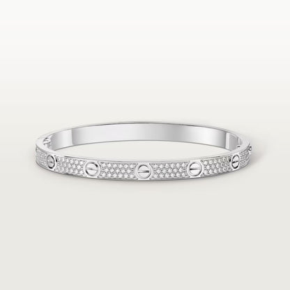 [OAK JURI]LOVE BRACELET 4.8MM DIAMOND-PAVED