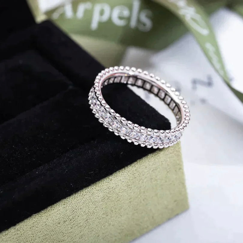 [OAK JURI]PERLEE DIAMOND SILVER RING
