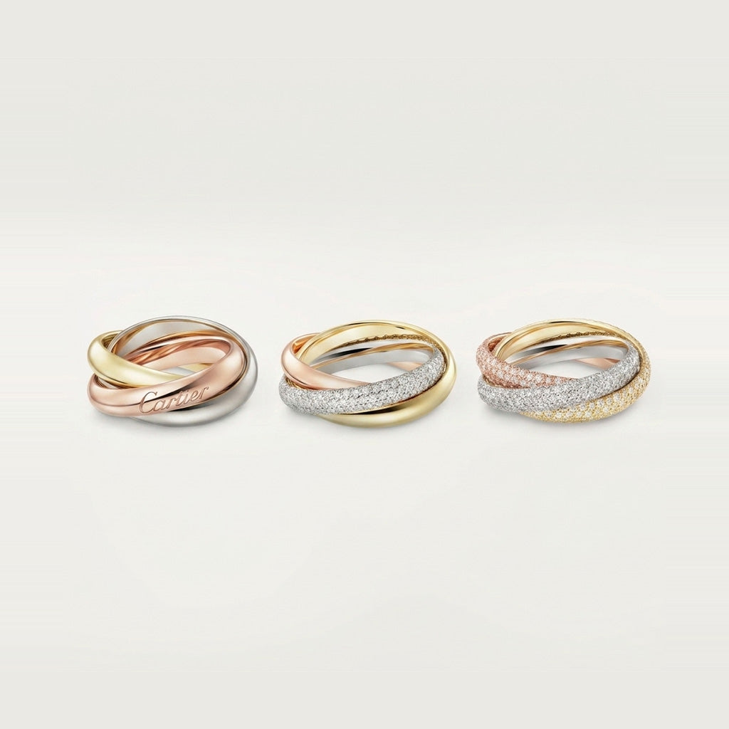 [OAK JURI]TRINITY 3.2MM RING COLLECTION