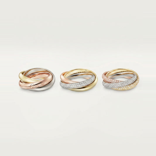 [OAK JURI]TRINITY 3.2MM RING COLLECTION