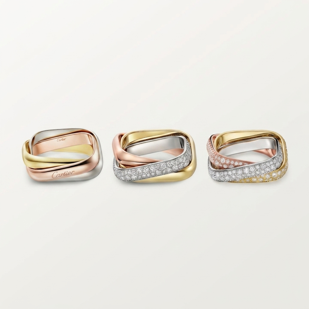 [OAK JURI]TRINITY 3.5MM CUSHION RING COLLECTION