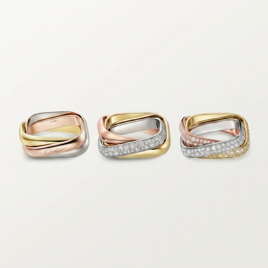 [OAK JURI]TRINITY 3.5MM CUSHION RING COLLECTION