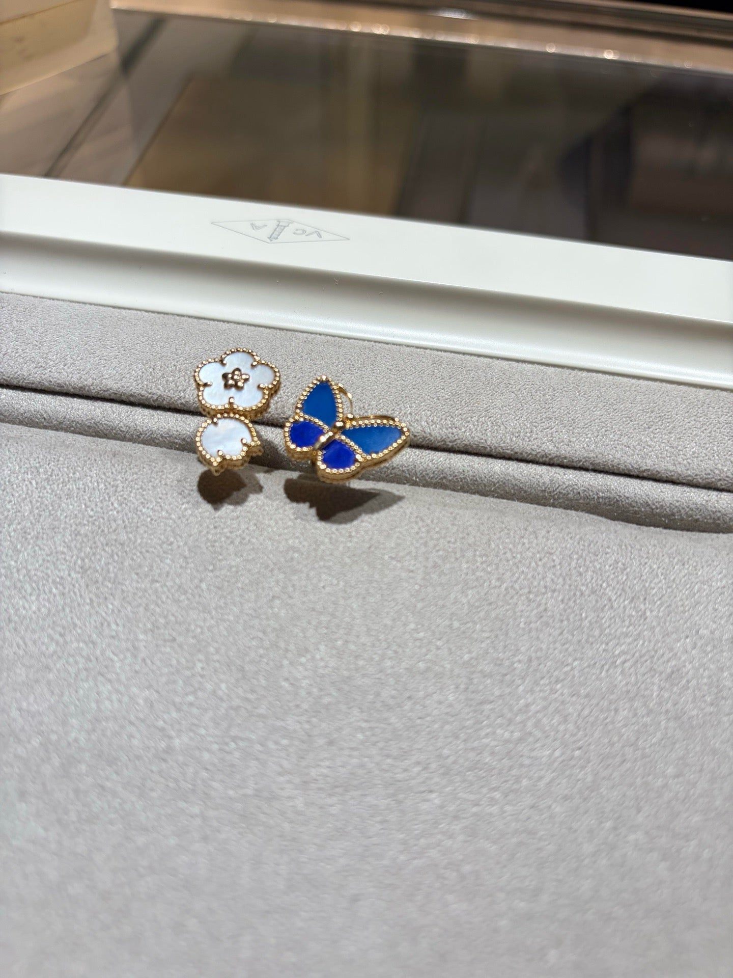 [OAK JURI]LUCKY SPRING BUTTERFLY OPEN-FACE RINGS