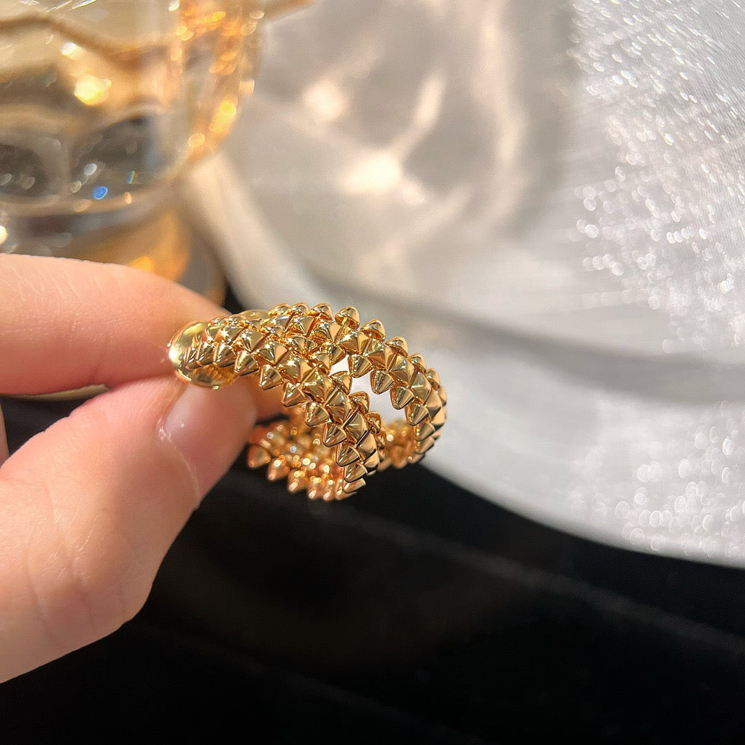 [OAK JURI]CLASH SMALL HOOP EARRINGS