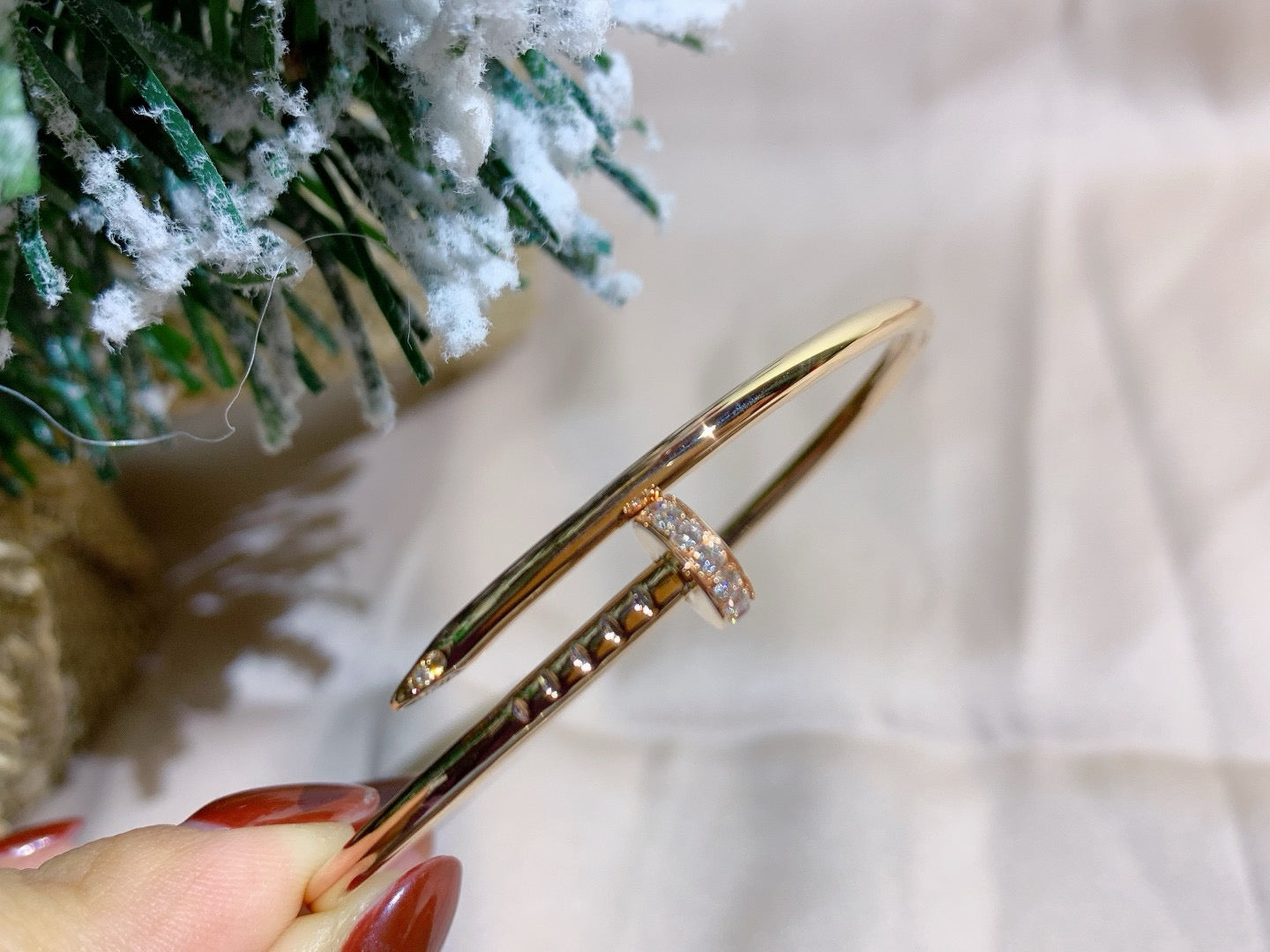 [OAK JURI]JUSTE BRACELET 2.5MM DIAMONDS