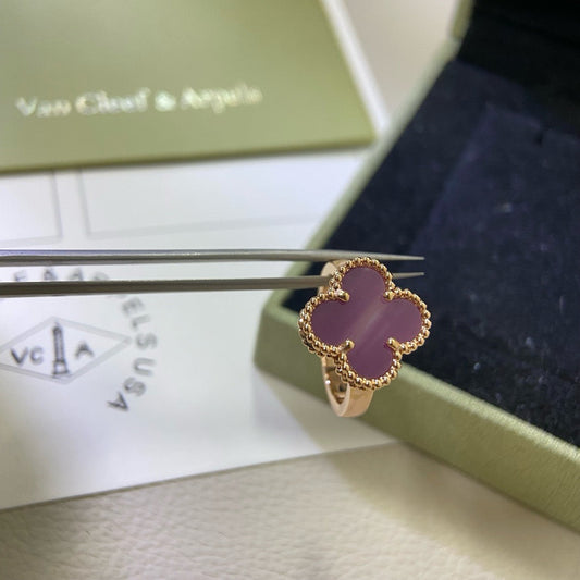 [OAK JURI]CLOVER  PURPLE VIOLET RING