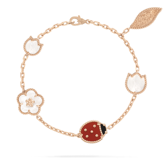 [OAK JURI]LUCKY SPRING 5 MOTIF BRACELET