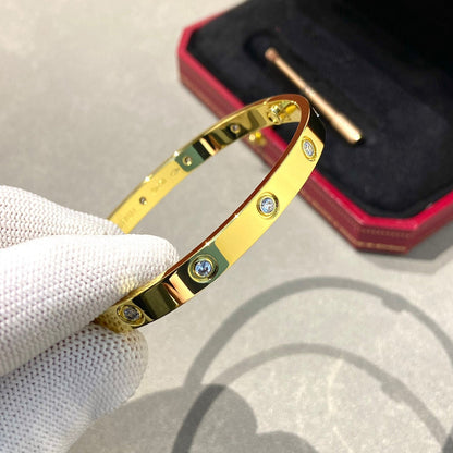 [OAK JURI]LOVE BRACELET 6.1MM 10 DIAMONDS