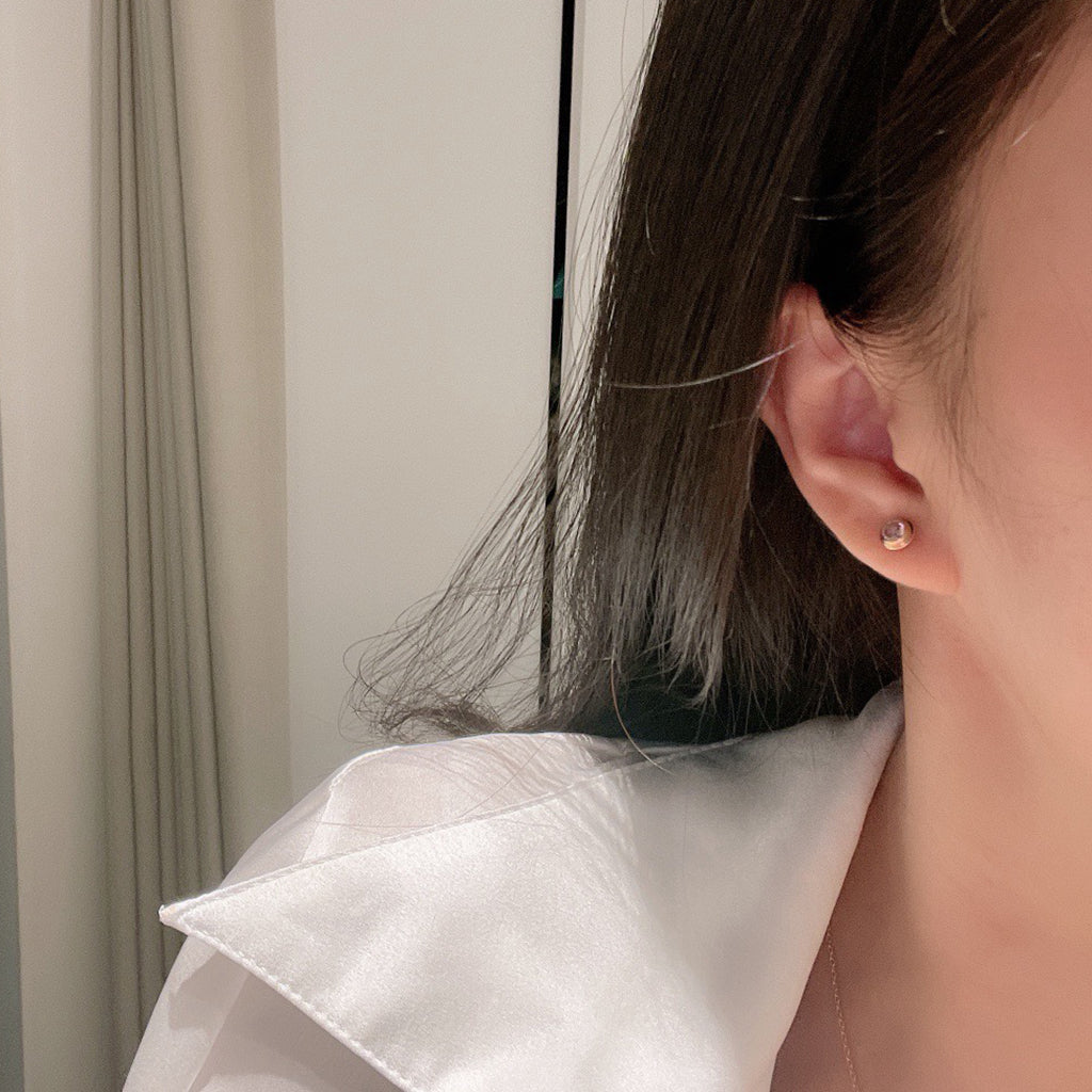 [OAK JURI]DAMOUR PING DIAMOND EARRINGS