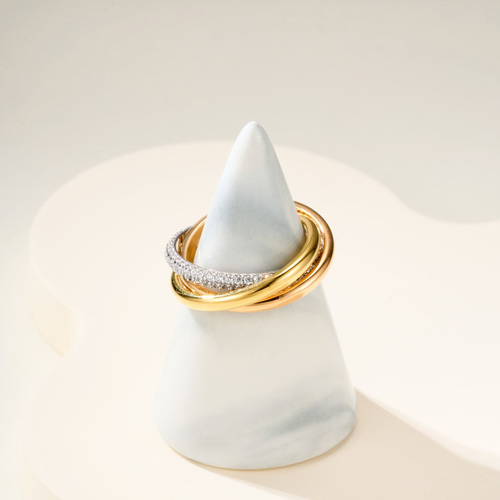 [OAK JURI]TRINITY 2.5MM RING COLLECTION