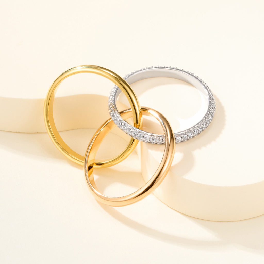 [OAK JURI]TRINITY 2.5MM RING COLLECTION