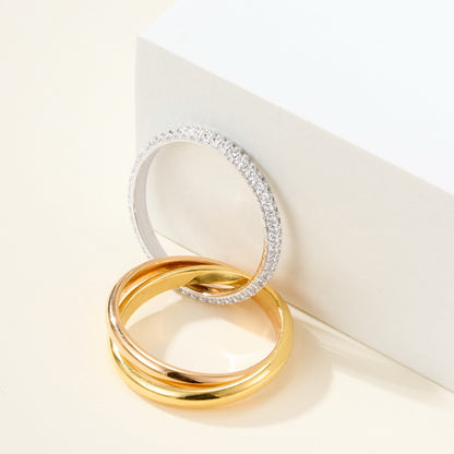 [OAK JURI]TRINITY 2.5MM RING COLLECTION