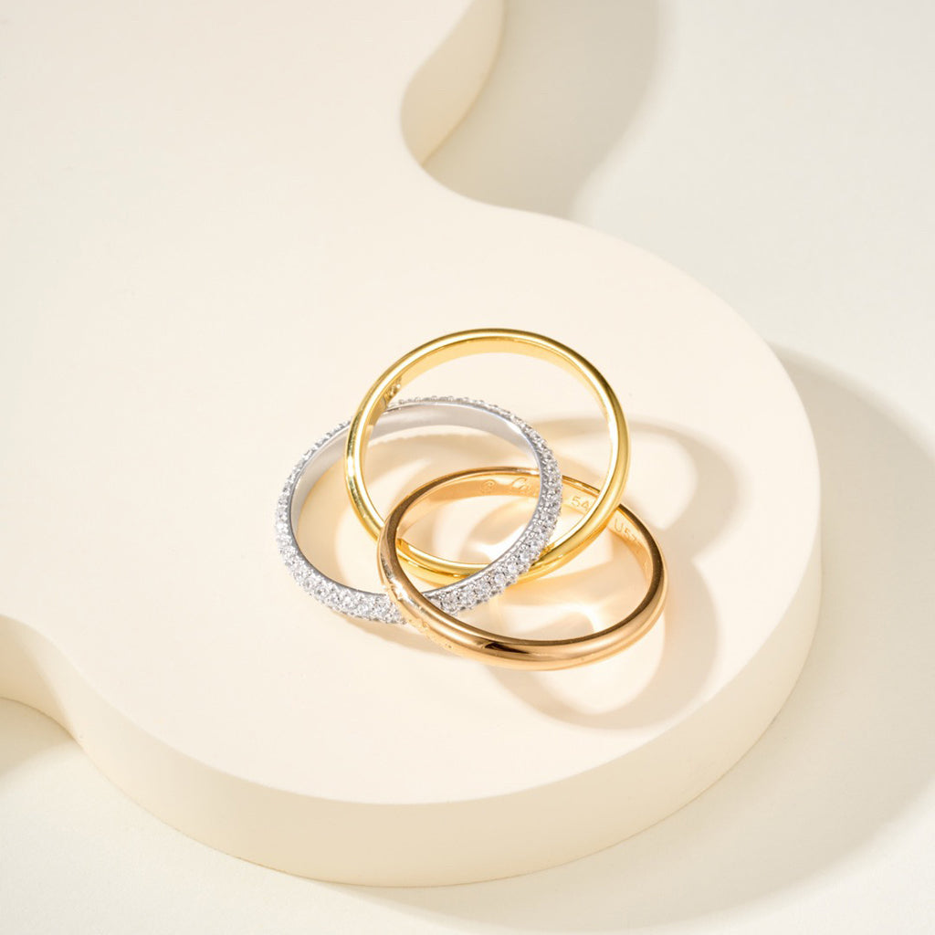 [OAK JURI]TRINITY 2.5MM RING COLLECTION
